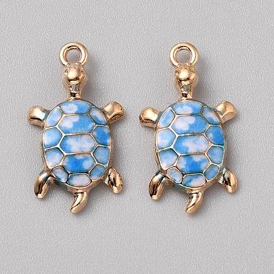 Alloy Enamel Pendants LS-FIND-CJC0027-01G-05-1