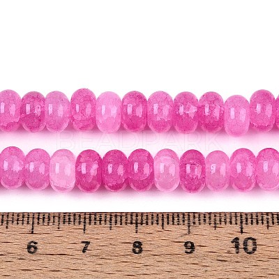 Glass Beads Strands GLAA-N059-5x8mm-25-1