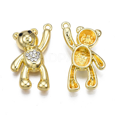 Rack Plating Alloy Pendants PALLOY-T077-160-RS-1