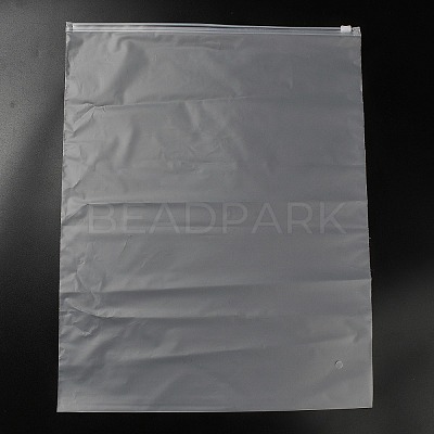 Transparent PE Jewelry Zip Top Storage Bags ABAG-H114-01G-1
