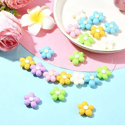 Opaque Acrylic Beads OACR-CJC0009-06-1