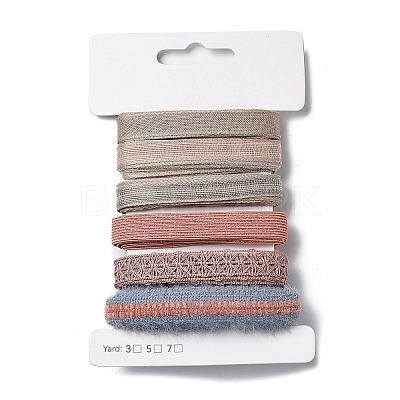 18 Yards 6 Styles Polyester Ribbon SRIB-C001-C01-1