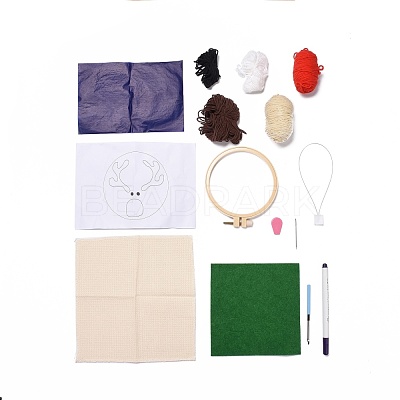 Punch Embroidery Starter Kit DIY-E039-03-1