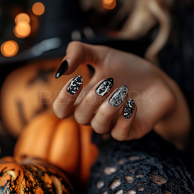 Stainless Steel DIY Nail Art Templates MRMJ-WH0098-044-1