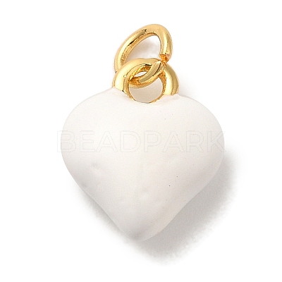 Brass Enamel Charms KK-U027-13-01G-1