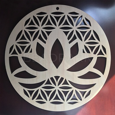 Laser Cut Wooden Wall Sculpture WOOD-WH0101-002-1