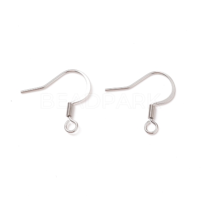 Tarnish Resistant Stainless Steel French Earring Hooks STAS-Q041-1-1
