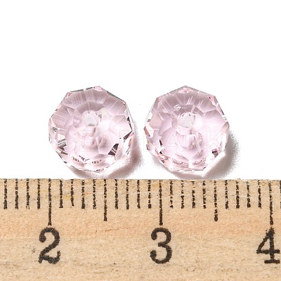 Transparent K9 Glass Beads GLAA-E048-02-26-1