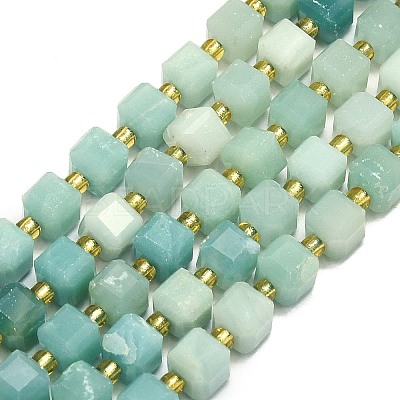 Natural Amazonite Beads Strand G-I376-D72-01-1