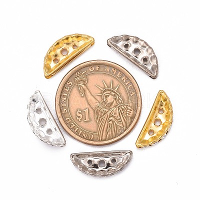Brass Rhinestone Bridge Spacers RB-RSB024-M-NF-1