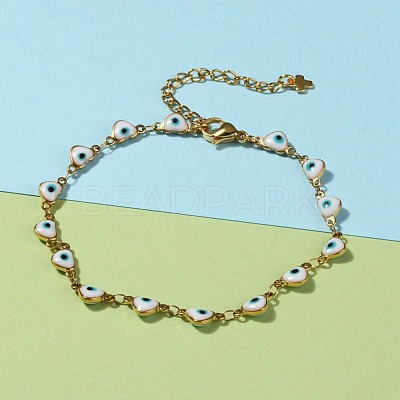 304 Stainless Steel Link Bracelets BJEW-JB05779-1