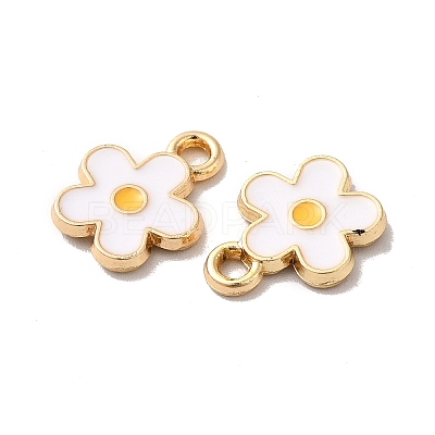 Alloy Enamel Charms ENAM-D043-02G-01-1