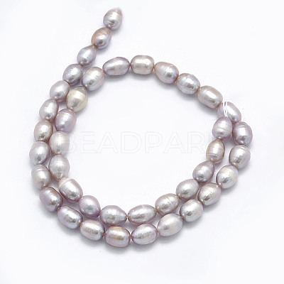 Natural Cultured Freshwater Pearl Beads Strands PEAR-F007-85-01-1