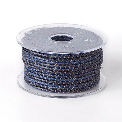 Braided Cowhide Cord WL-I004-3mm-B-17-1