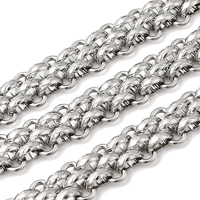 304 Stainless Steel Mesh Chains CHS-K024-07B-P-1