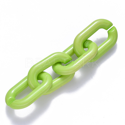 Opaque Acrylic Linking Rings OACR-S036-006A-G02-1