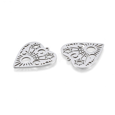 Non-Tarnish 201 Stainless Steel Pendants STAS-N090-LA987-1-1