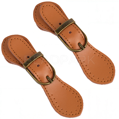 Leather Toggle Buckle AJEW-CL0003-73C-1