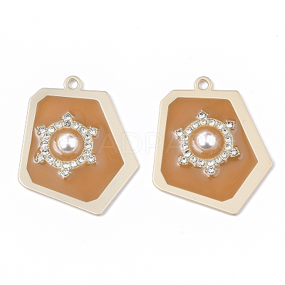 Epoxy Resin Pendants RESI-S380-02D-1