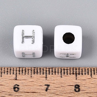 Opaque Acrylic Beads SACR-T035-03H-1