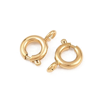 304 Stainless Steel Spring Gate Rings STAS-P437-11G-1