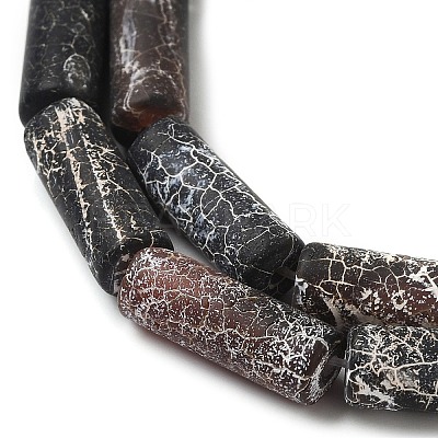 Natural Weathered Agate Beads Strands G-Q169-A04-02-1