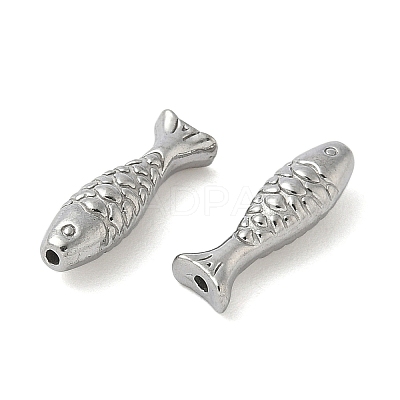 304 Stainless Steel Beads STAS-F320-15C-P-1