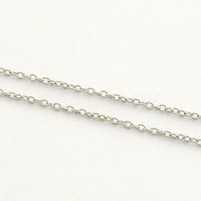 Tarnish Resistant Stainless Steel Cable Chains CHS-Q001-13-1