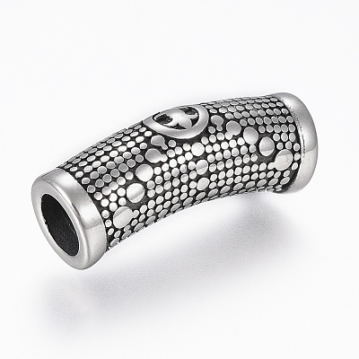 304 Stainless Steel Magnetic Clasps with Glue-in Ends STAS-F130-19AS-1
