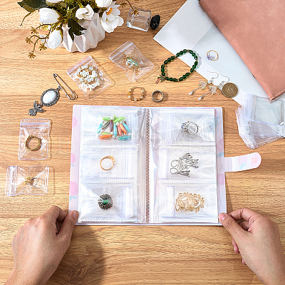 1Pc Fruit Peach Cover PP Plastic Photocard Storage Albums AJEW-CN0006-49A-1