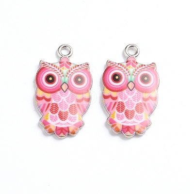Alloy Enamel Pendants ENAM-TAC0001-29E-1