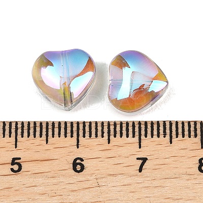 Electroplate Glass Bead LS-EGLA-H102-08Y-1