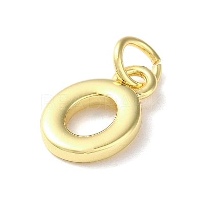 Rack Plating Brass Charms KK-P245-06G-O-1