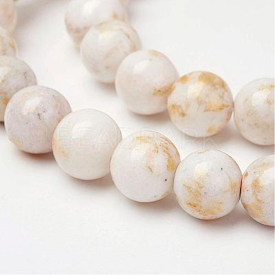 Natural Mashan Jade Beads Strands G-P232-01-F-4mm-1