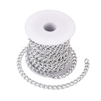 Aluminium Curb Chains X-CHA-T001-19S-1