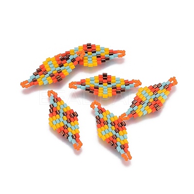 MIYUKI & TOHO Handmade Japanese Seed Beads Links SEED-E004-I21-1