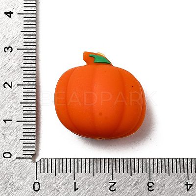 Halloween Silicone Focal Beads LS-SIL-P011-01D-1