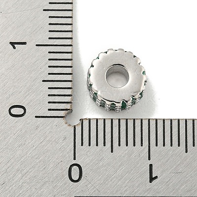 Rack Plating Brass with Cubic Zirconia Beads KK-B091-04B-1