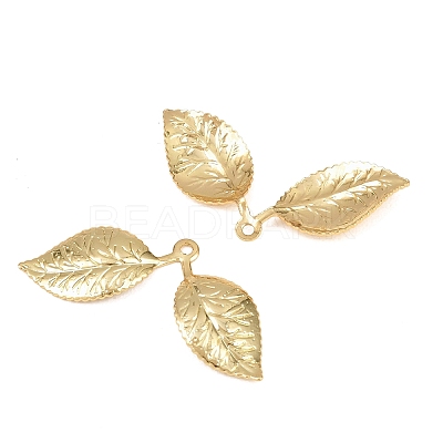 Rack Plating Brass Pendants KK-E046-30G-NR-1