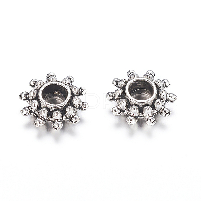 Tibetan Style Spacer Beads LS-LFH10384Y-1