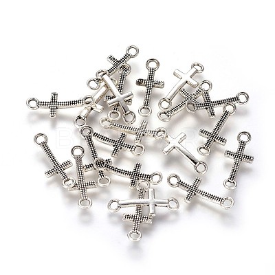 Tibetan Style Alloy Links connectors TIBE-Q066-07AS-RS-1
