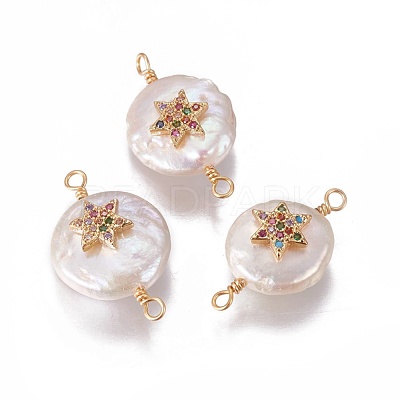 Natural Cultured Freshwater Pearl Pendants PEAR-I005-22D-1