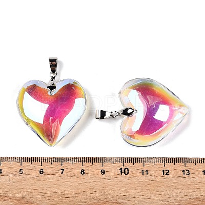 Glass Pendants GLAA-N001-23-1