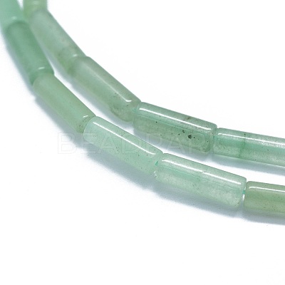 Natural Green Aventurine Beads Strands G-F631-D12-02-1