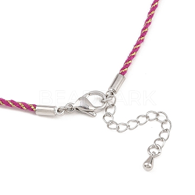 2MM Nylon Braided Cord Necklace Making MAK-A019-02P-15-1