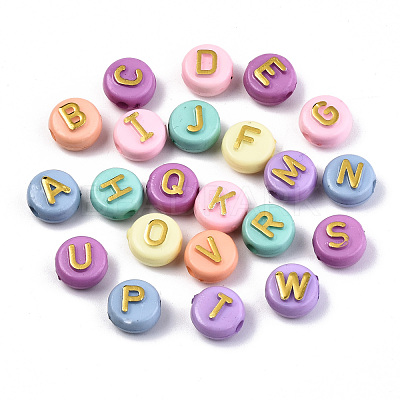 Opaque Acrylic Beads X-MACR-N008-36-1