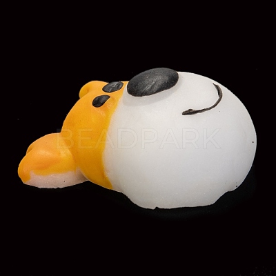 Christmas Theme Deer Head Shape Stress Toy AJEW-P085-05-1