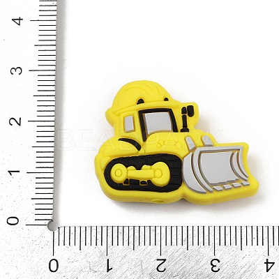 Tractor Food Grade Silicone Focal Beads SIL-A009-05C-1
