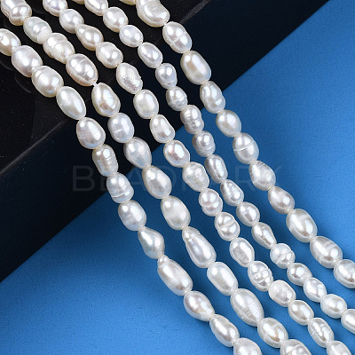 Natural Cultured Freshwater Pearl Beads Strands X1-PEAR-N012-03D-1