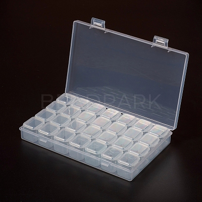 Plastic Bead Containers X-CON-L022-05B-1